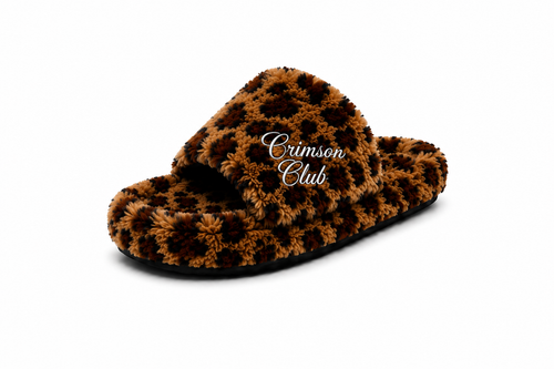 Leopard Fur Slide (*PREORDER)