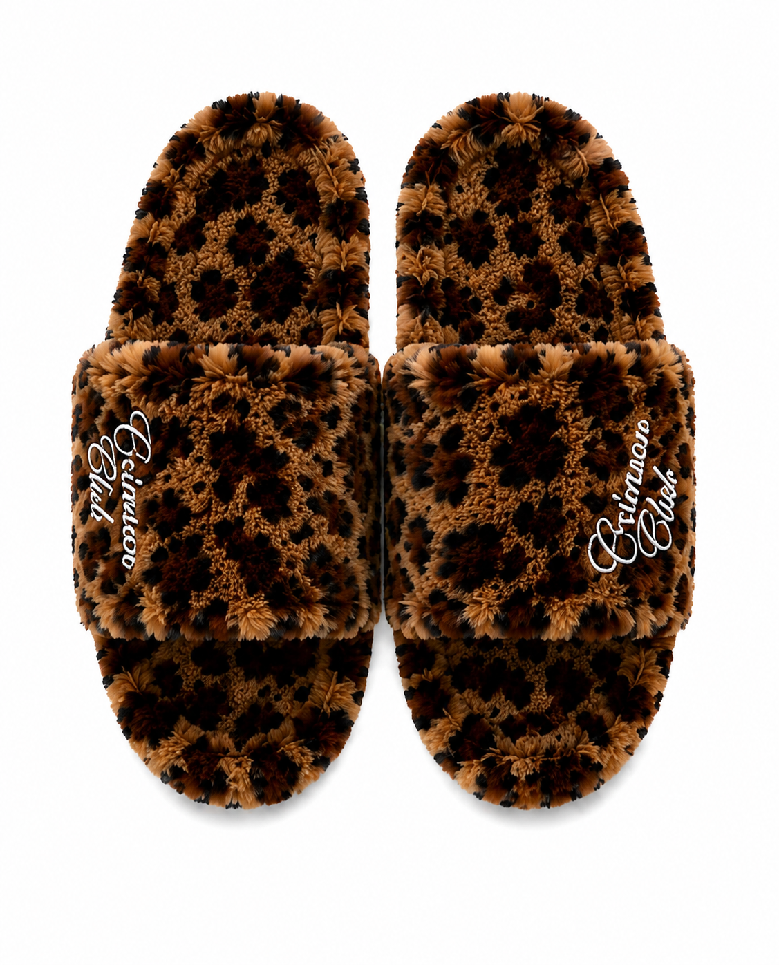 Leopard Fur Slide (*PREORDER)